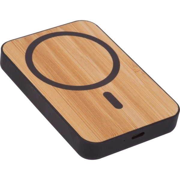 Belaidė išorinė baterija CAIRO, 5000 mAh – smėlio