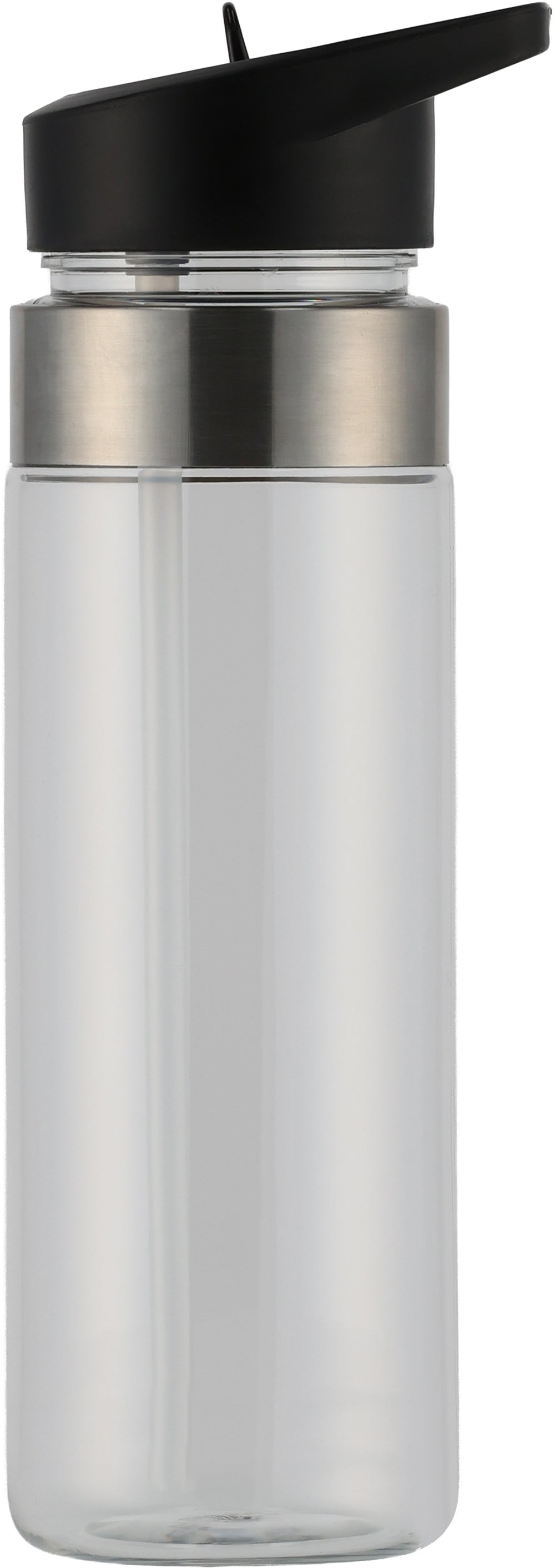 Sportinė gertuvė iš RPET SION, 700 ml – juoda