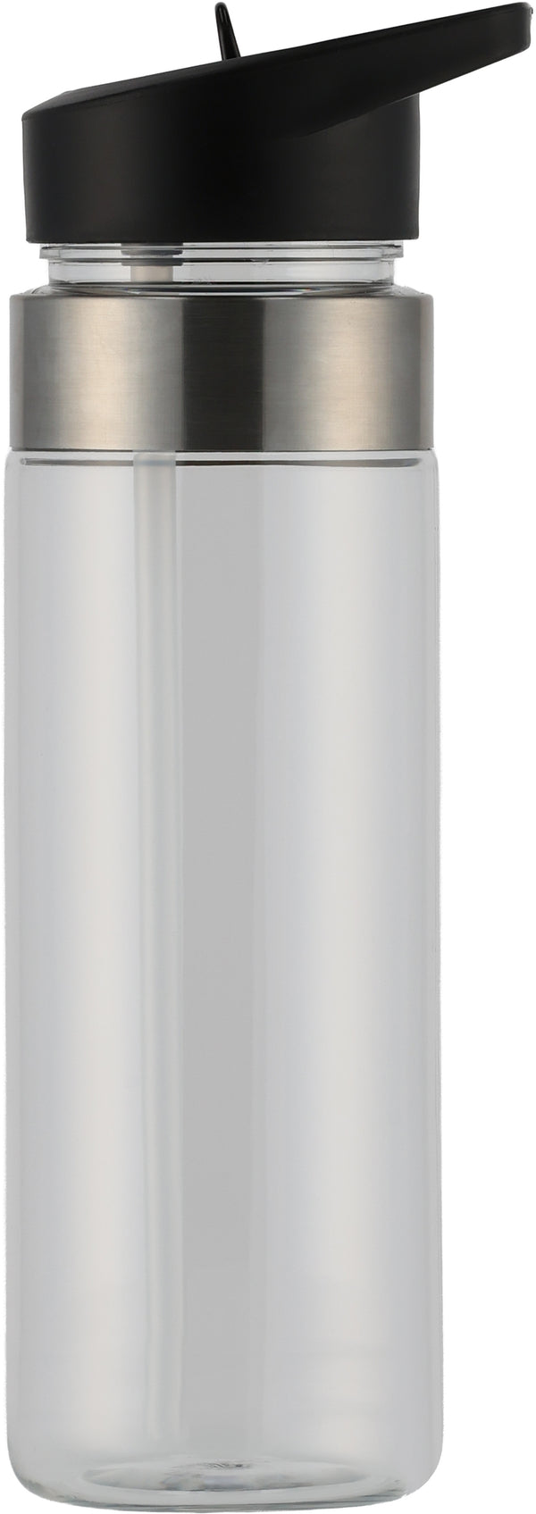 Sportinė gertuvė iš RPET SION, 700 ml – juoda