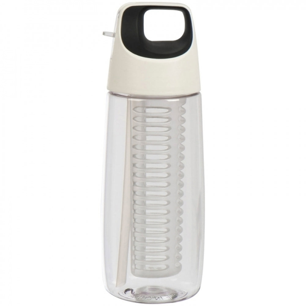 Gertuvė su šiaudeliu ir sieteliu SÓLLER, 850 ml – balta