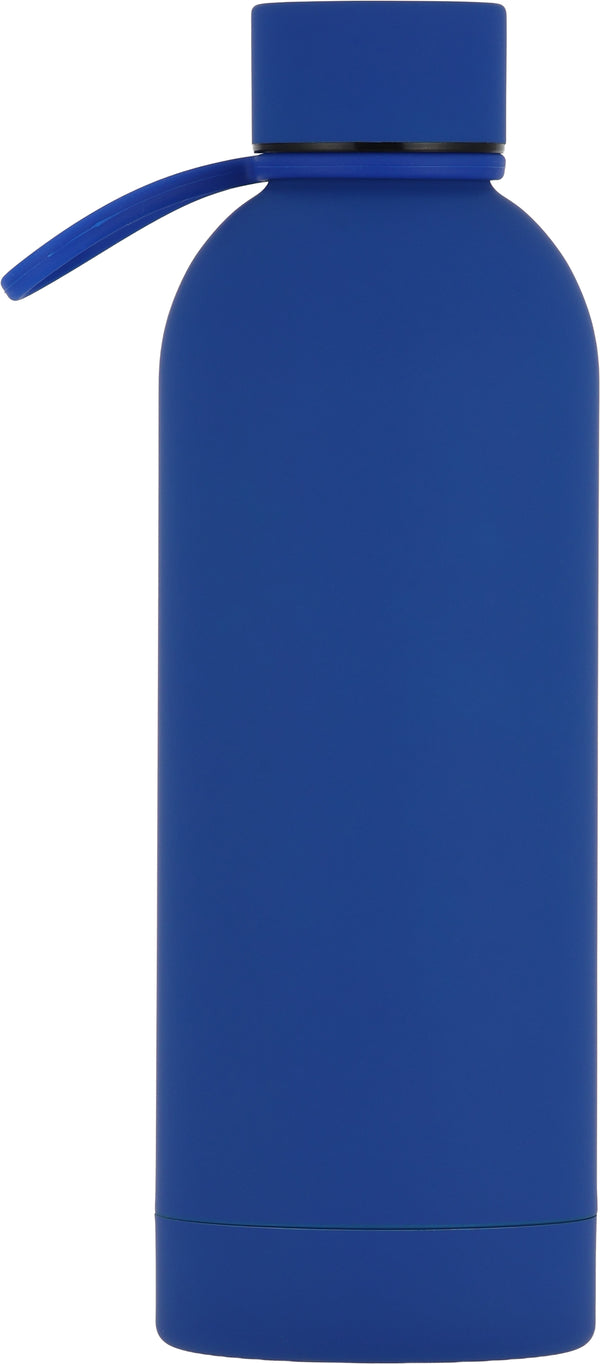 Nerūdijančiojo plieno gertuvė OSTRAVA, „soft touch“, 750 ml – mėlyna