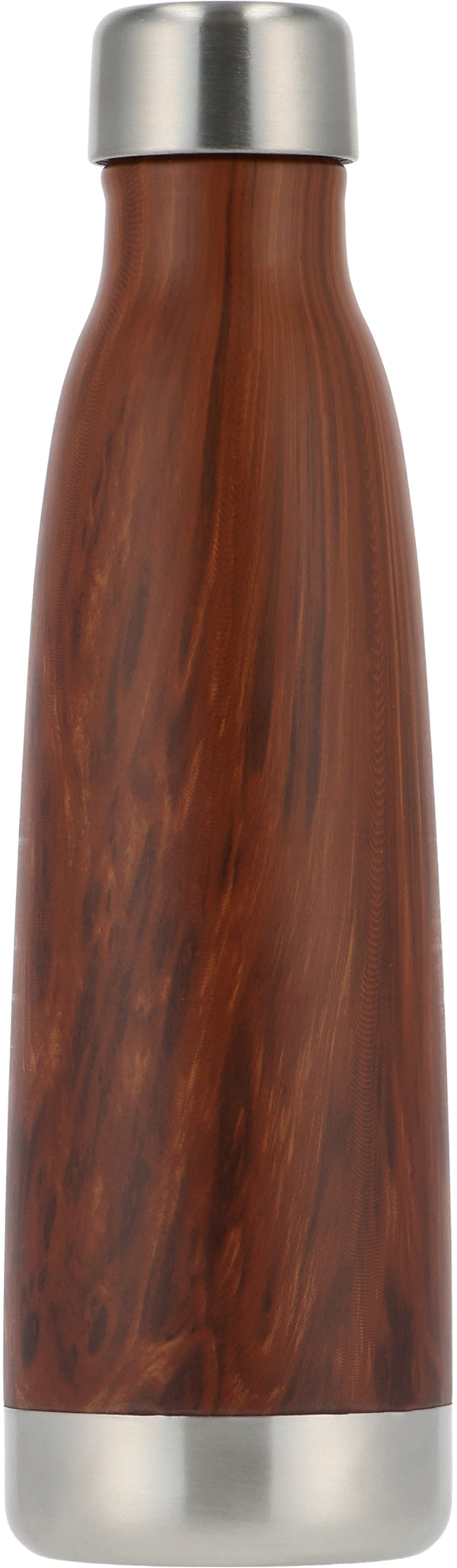 Plieninė termogertuvė TAMPA, 500 ml – ruda