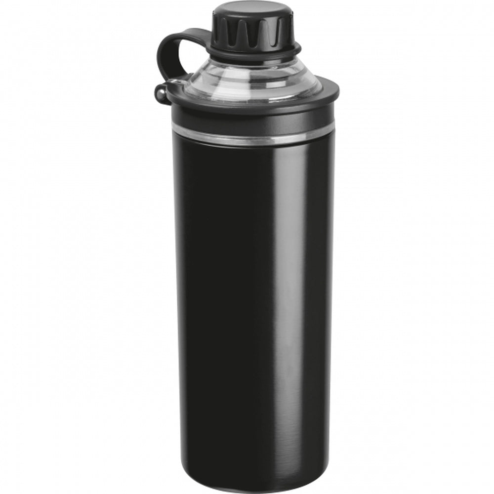 Termosas MONZA su karabinu, 500 ml – juoda