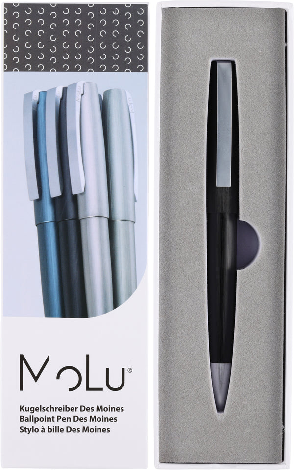 Metalinis tušinukas MoLu DES MOINES – juoda