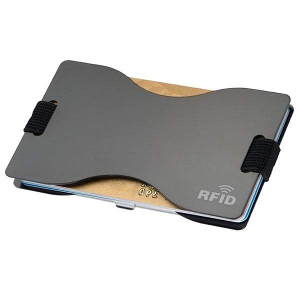 Kortelių dėklas su RFID apsauga GLADSTONE – juoda