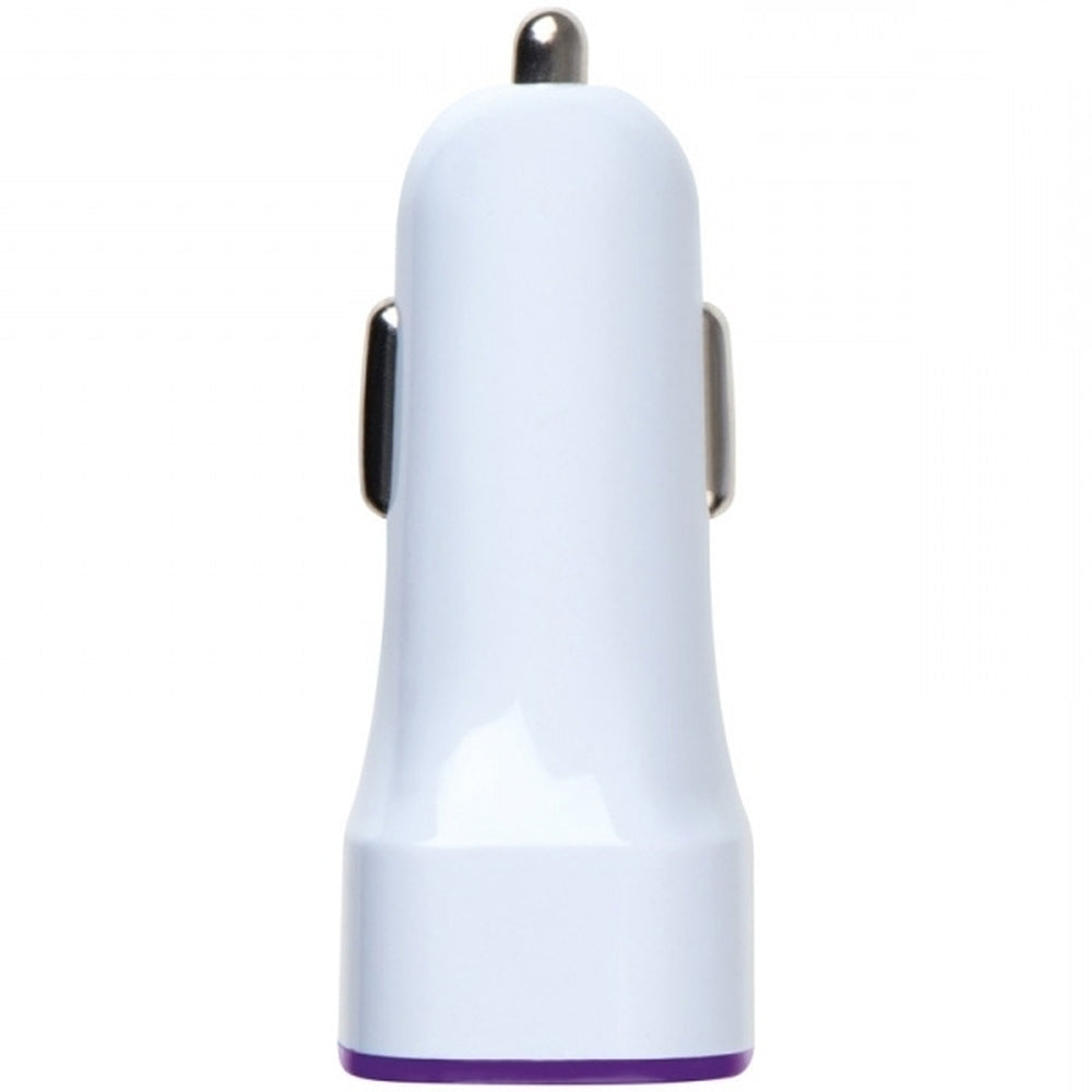 USB automobilinis įkroviklis FRUIT – violetinė