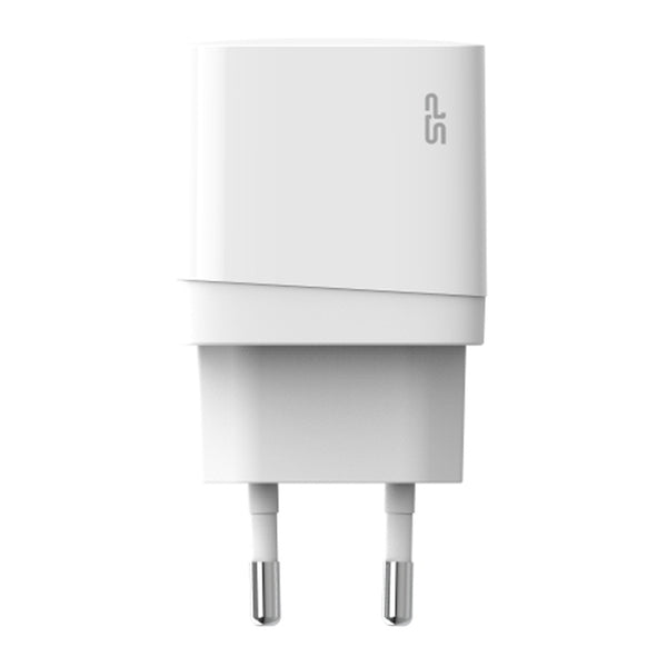 Tinklo įkroviklis Silicon Power BOOST CHARGER QM10, 18 W, USB-C – balta