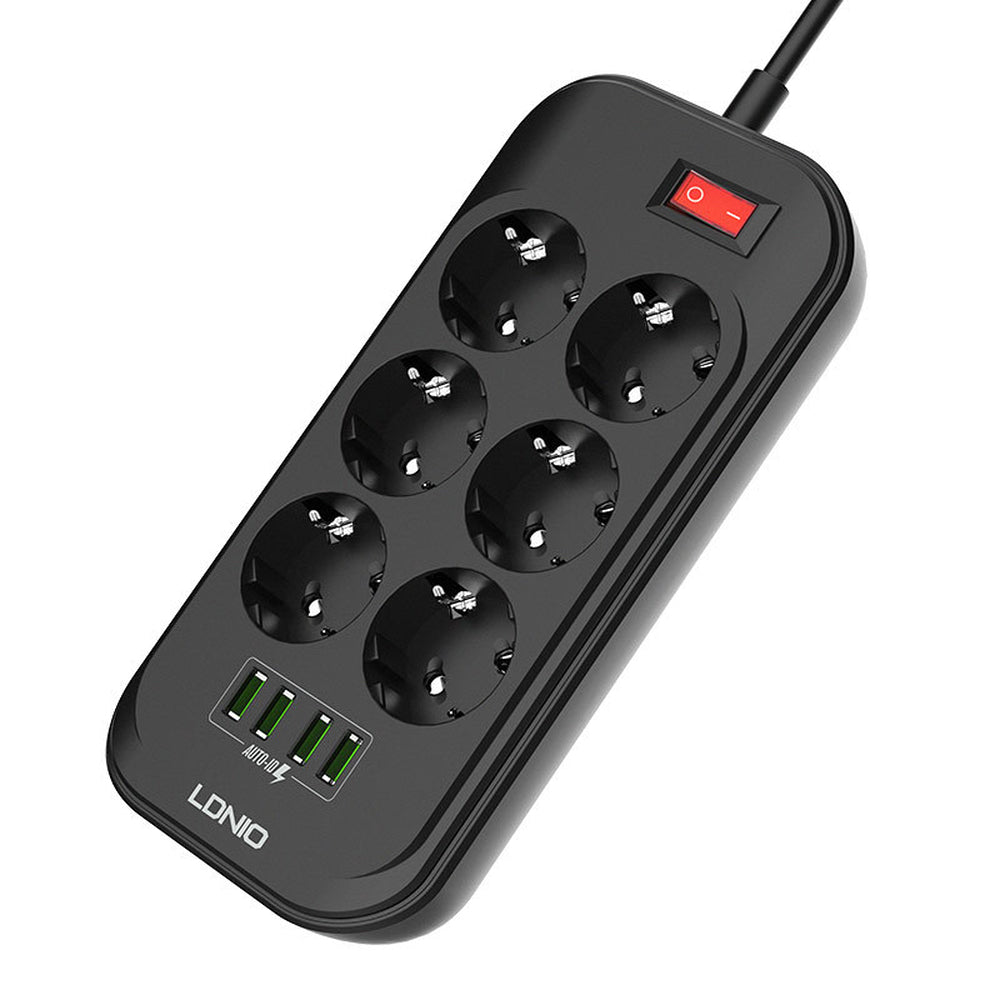 Ilgintuvas su USB jungtimis – juoda
