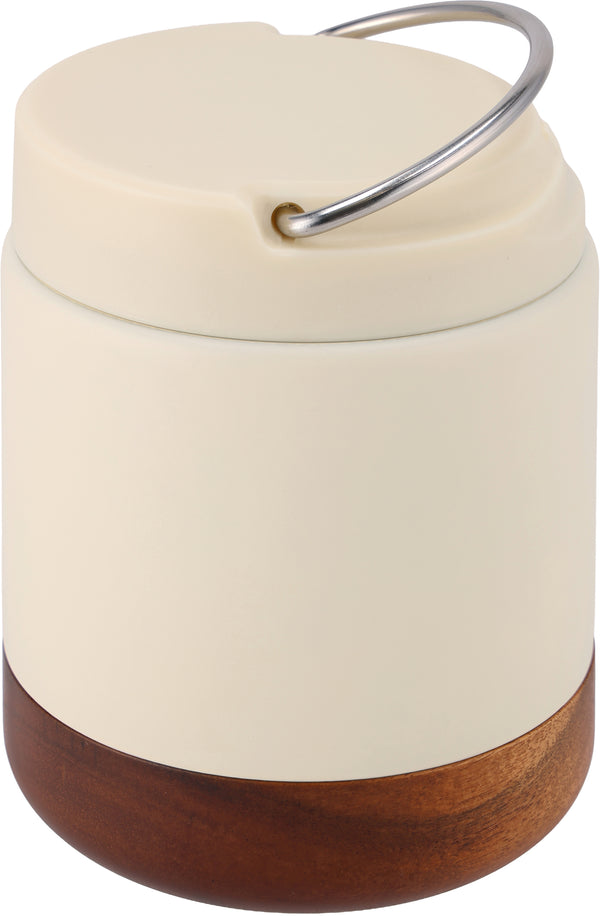 Maisto termosas iš perdirbto plieno MoLu PORTO CERVO, 400 ml – balta