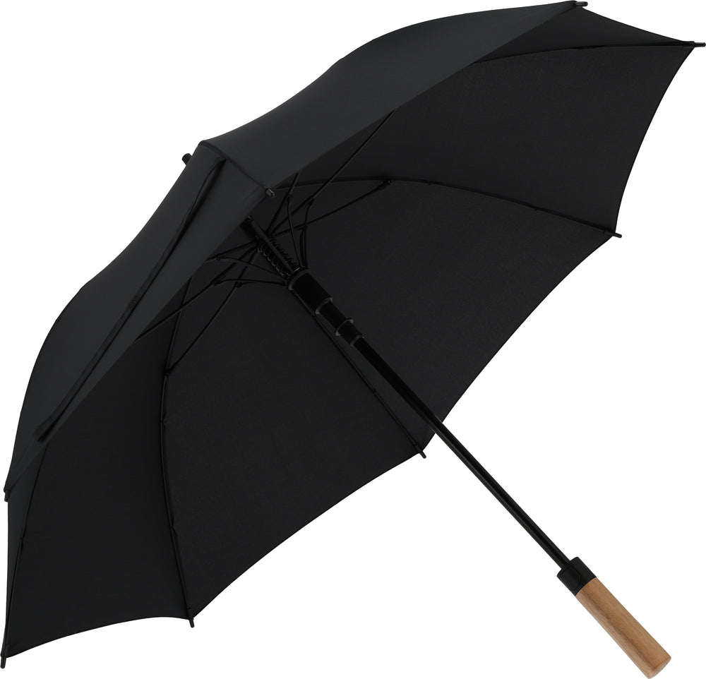 Automatinis skėtis iš RPET MoLu SAINT BARTH, Ø 108 cm – juoda
