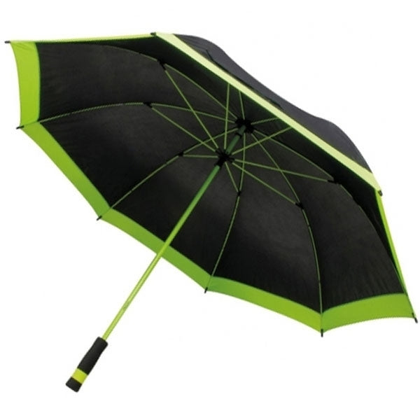 Rankinis skėtis GET SEEN, Ø 123 cm – juoda
