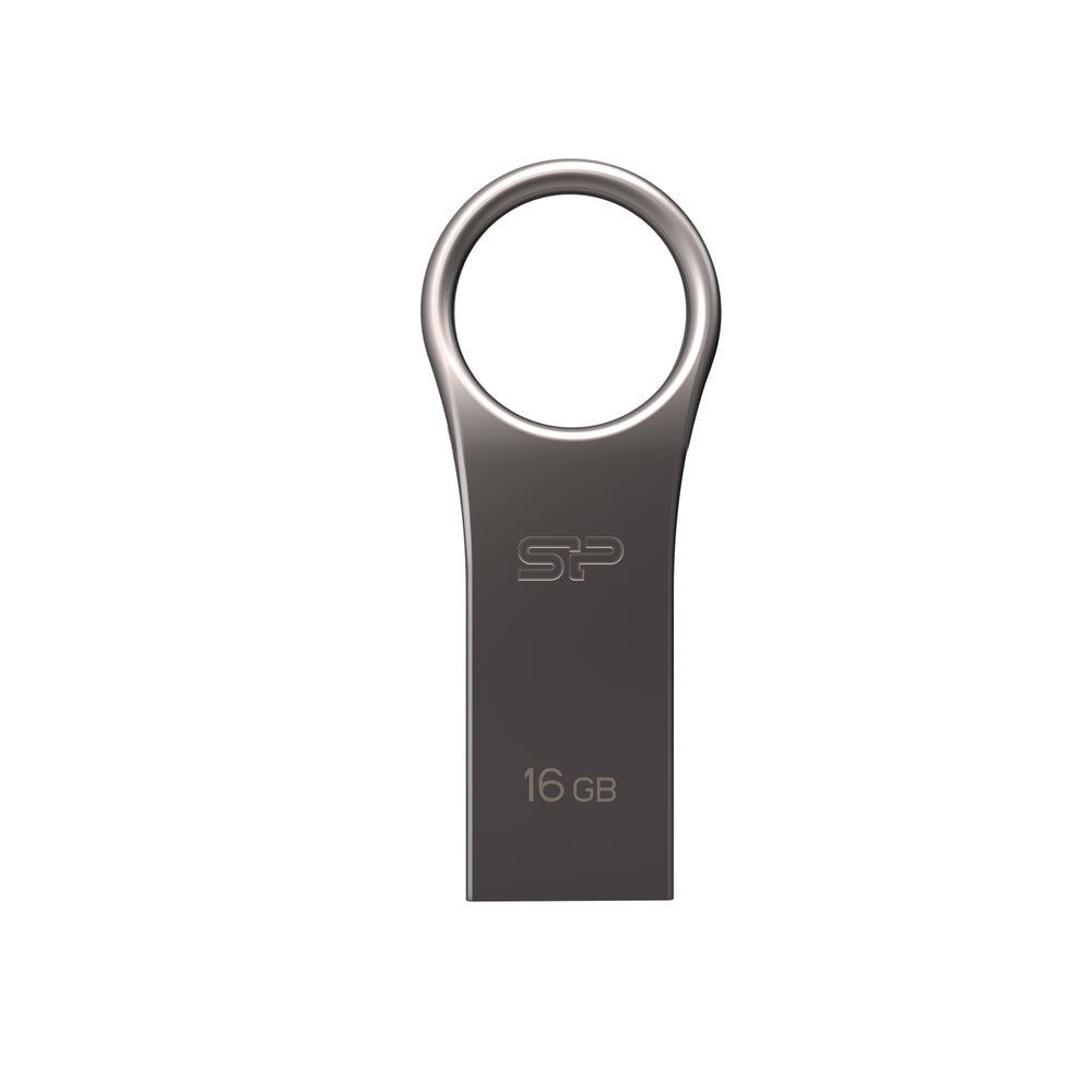Metalinė USB atmintinė Silicon Power Jewel J80, USB 3.0 – pilka · 16 gb
