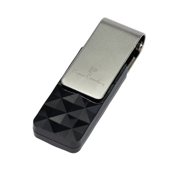 USB atmintinė Pierre Cardin Blaze B30, 32 GB, USB 2.0 – juoda