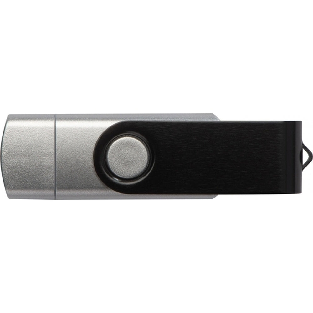 Plastikinė USB atmintinė TWIST, 32 GB, USB 3.0 – įvairiaspalvė