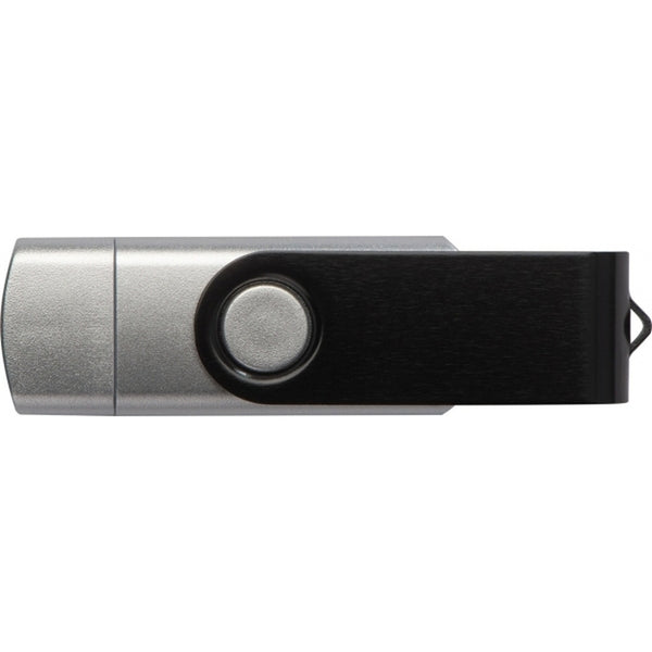 Plastikinė USB atmintinė TWIST, 32 GB, USB 3.0 – įvairiaspalvė