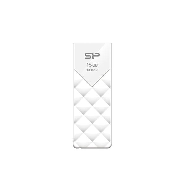 USB atmintinė Silicon Power Ultima B03, USB 3.2 – balta · 16 gb