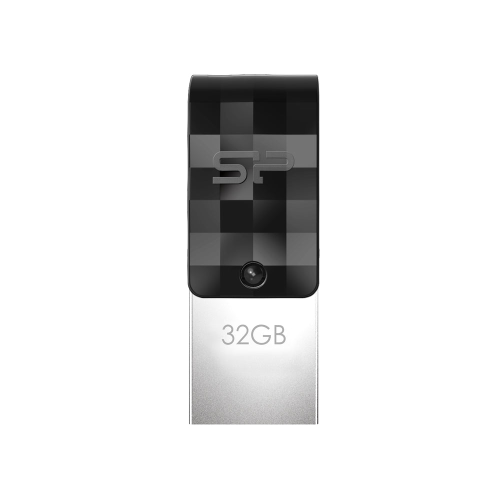 USB atmintinė Silicon Power Mobile C31, USB 3.0 – juoda · 32 gb