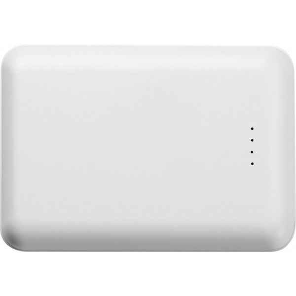 Plastikinė išorinė baterija KILIS, 10000 mAh – balta