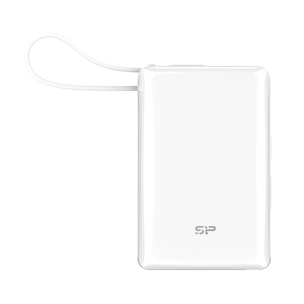 Išorinė baterija Silicon Power CP10, 10 000 mAh – balta
