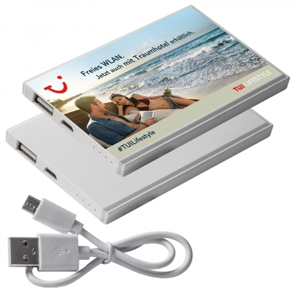Išorinė baterija PINEVILLE, 2200 mAh – balta
