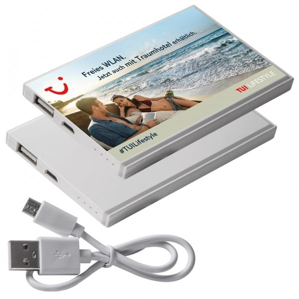 Išorinė baterija PINEVILLE, 2200 mAh – balta