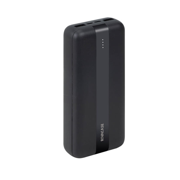 Išorinė baterija RIVACASE VA2081, 20000 mAh – juoda