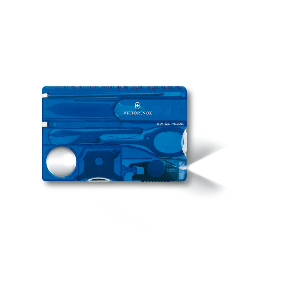 Daugiafunkcė kortelė Victorinox SwissCard Lite – mėlyna