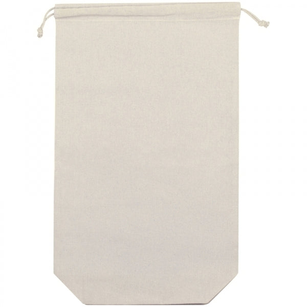 Medvilninis maišelis duonai BAGUETTE, 140 g/m² – balta